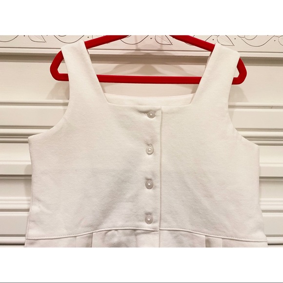 NWT Beautiful Janie and Jack Ivory Dress w/ Gold Detailing Sz. 5 - Picture 4 of 6